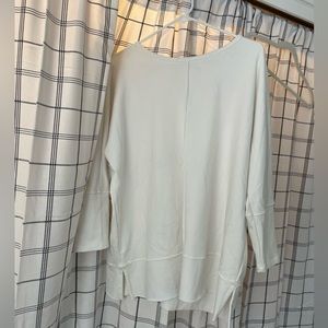 SPANX Ivory Long Sleeve Lightweight Sweatshirt